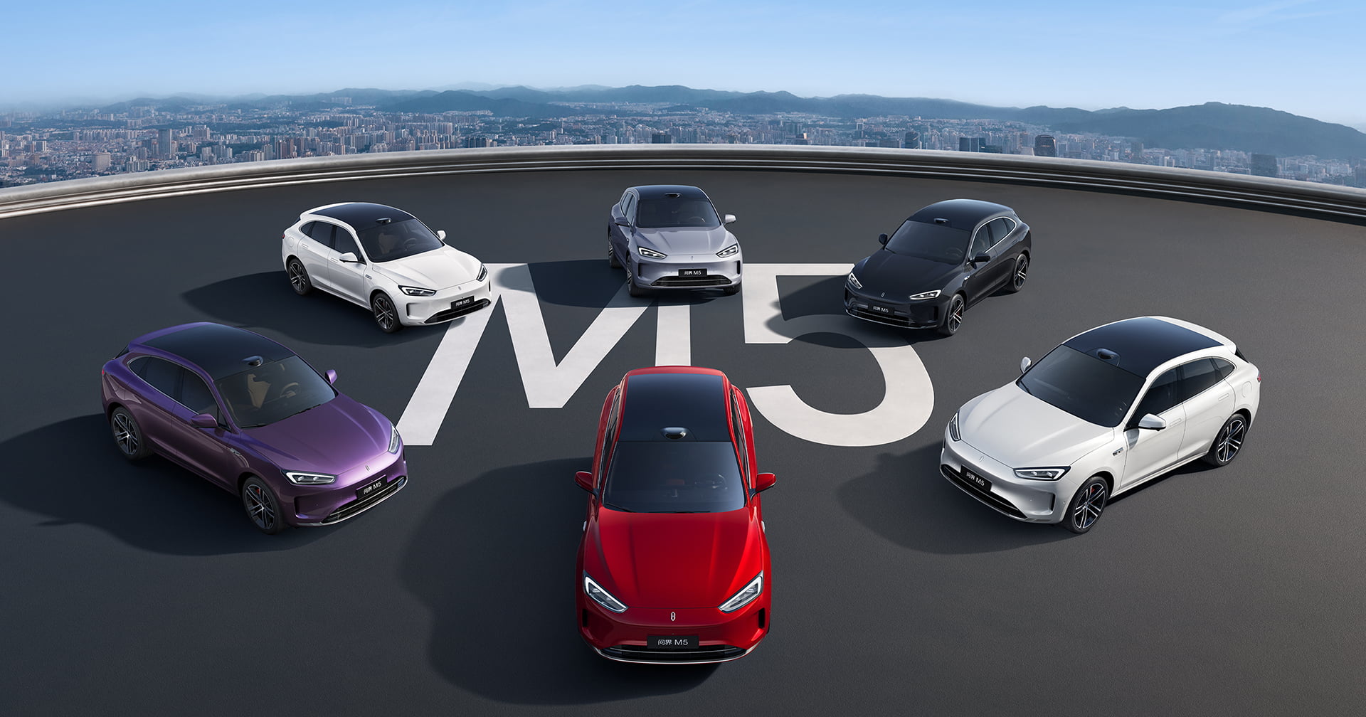 AITO New M5 Ultra exterior colours