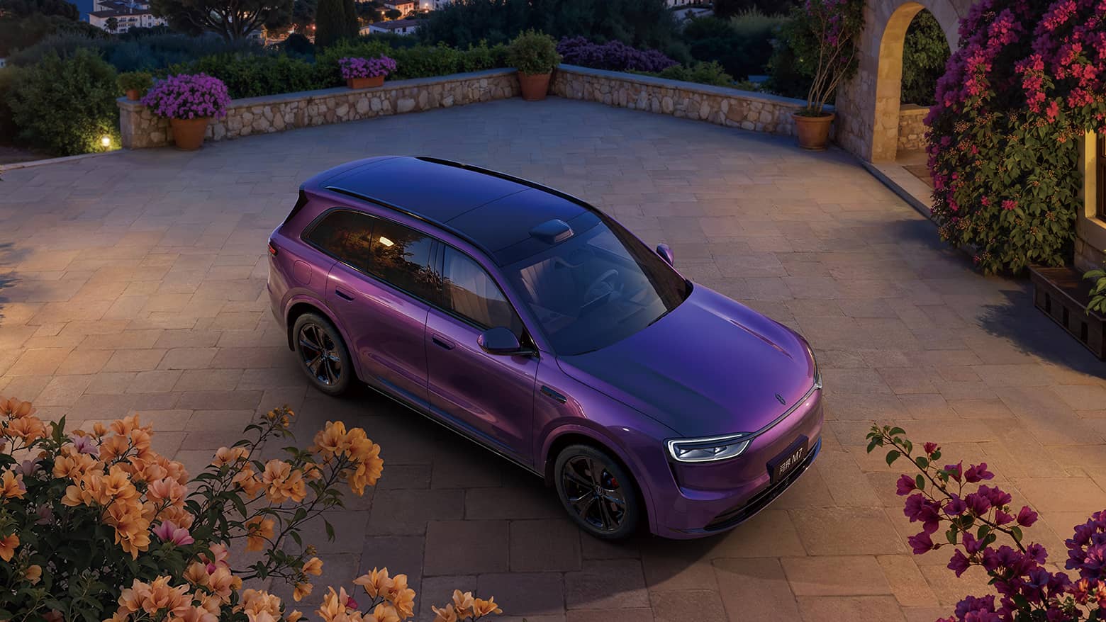 AITO M7 New Night Purple Colour Across the Range, Blossoms at Nightfall, Purple Reborn