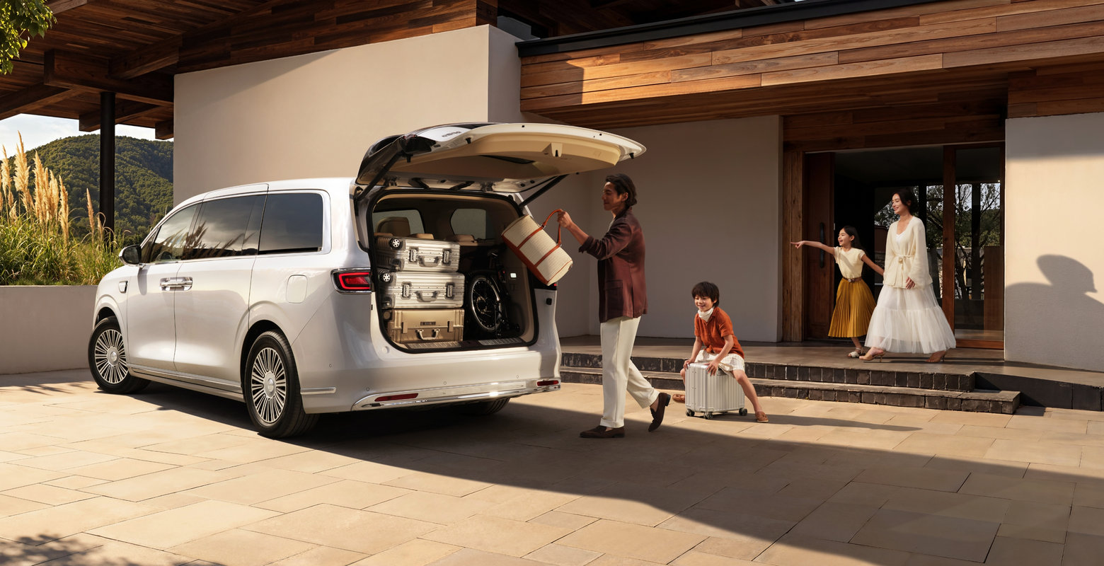 Luxeed V9 892 L Vast Boot Loading Space