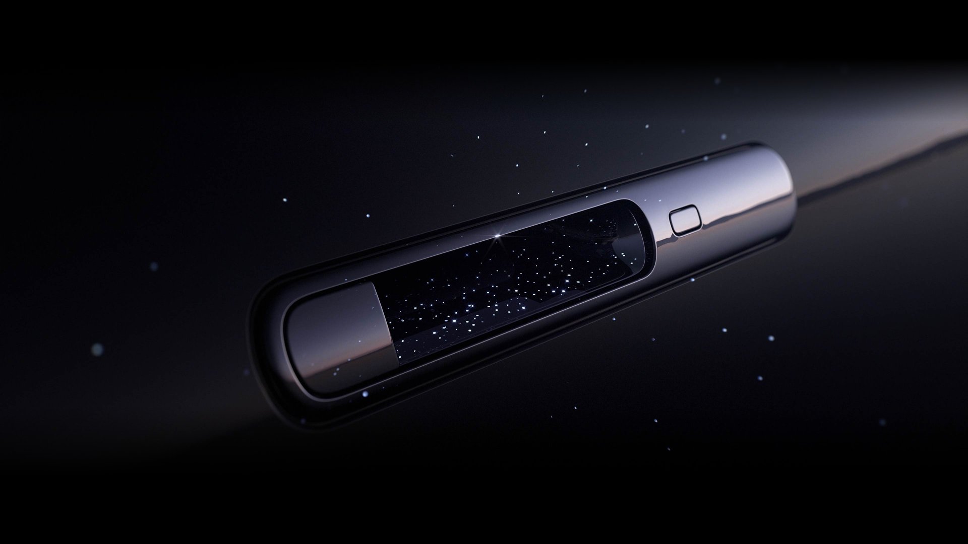 Detail of the Maextro S800 star-plucking handle