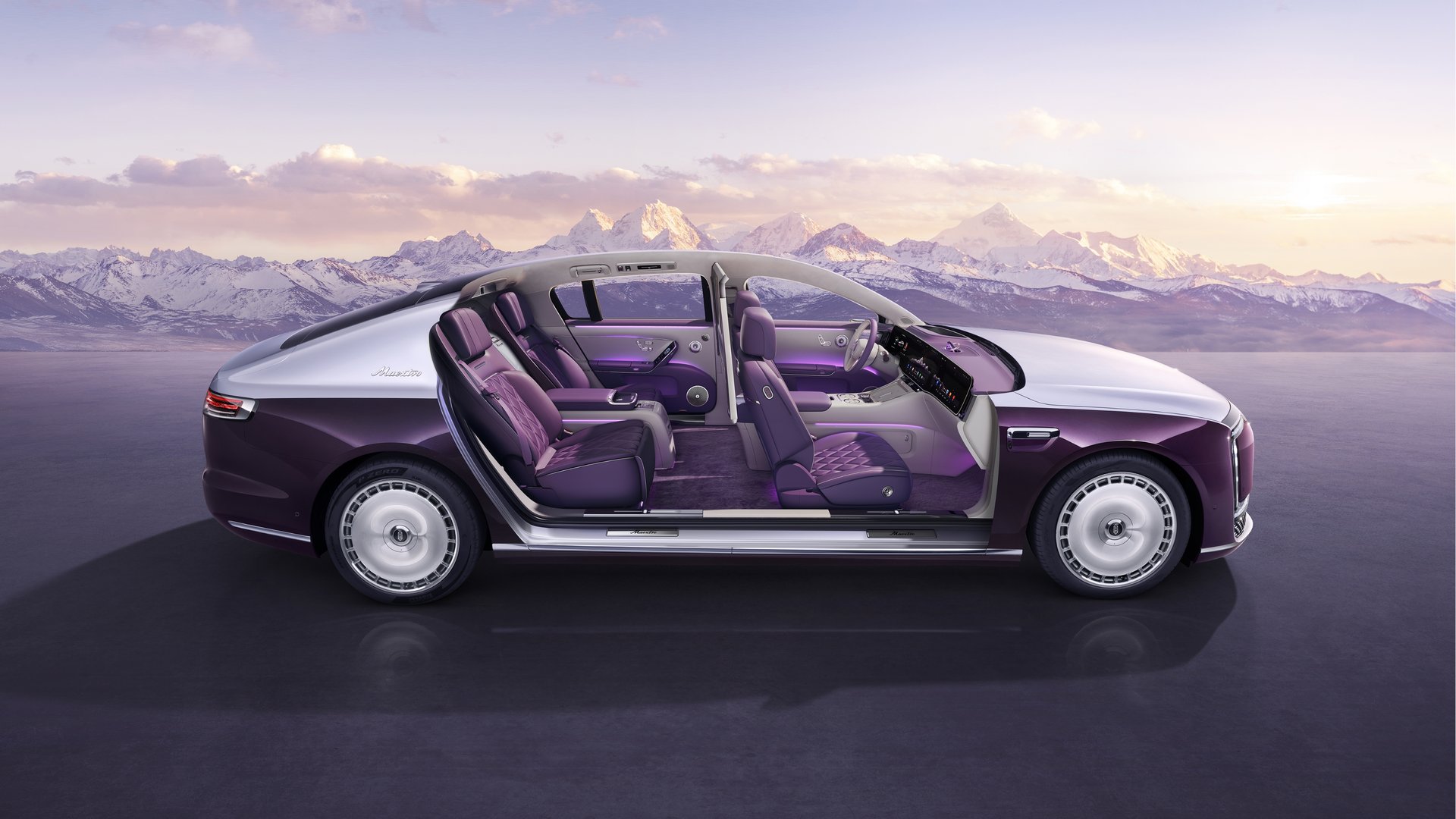 Maextro S800 Rosy-Glow White-Purple