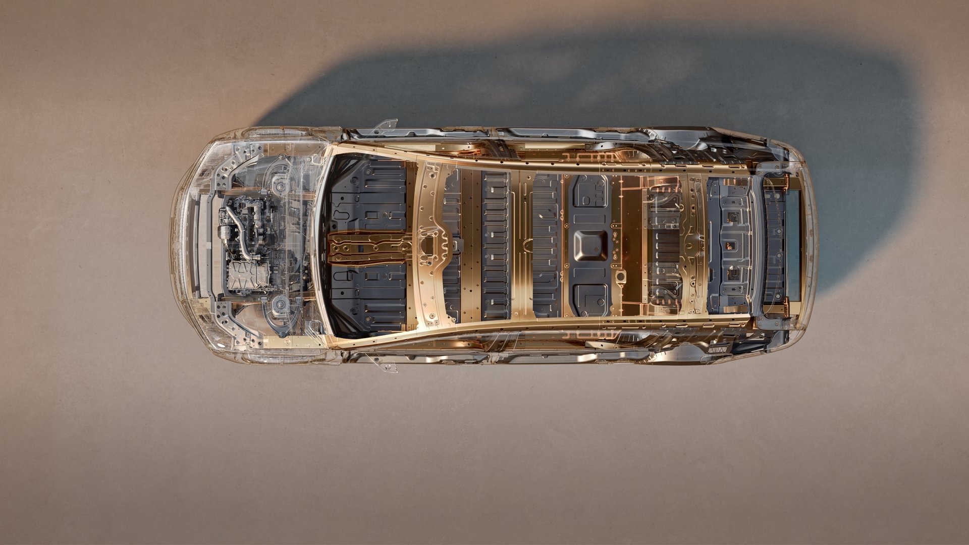 Rendering of the Maextro S800 body structure