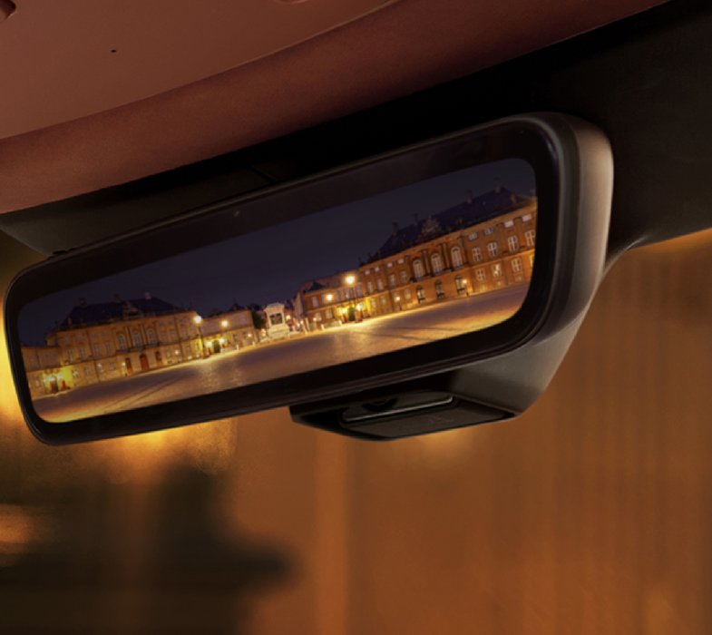 The Maextro S800 smart electronic interior rearview mirror